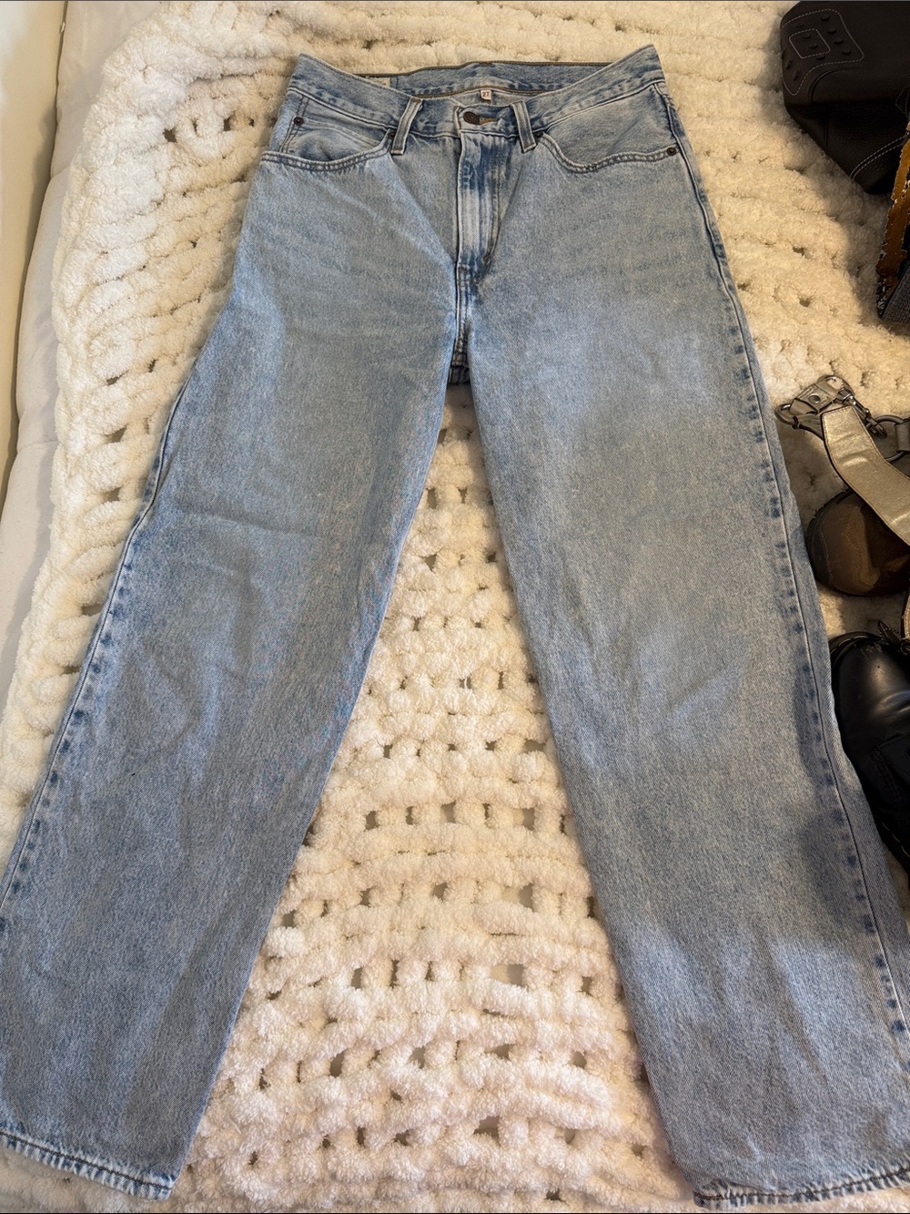 Levi's Light Wash Women's Straight-Leg Jeans